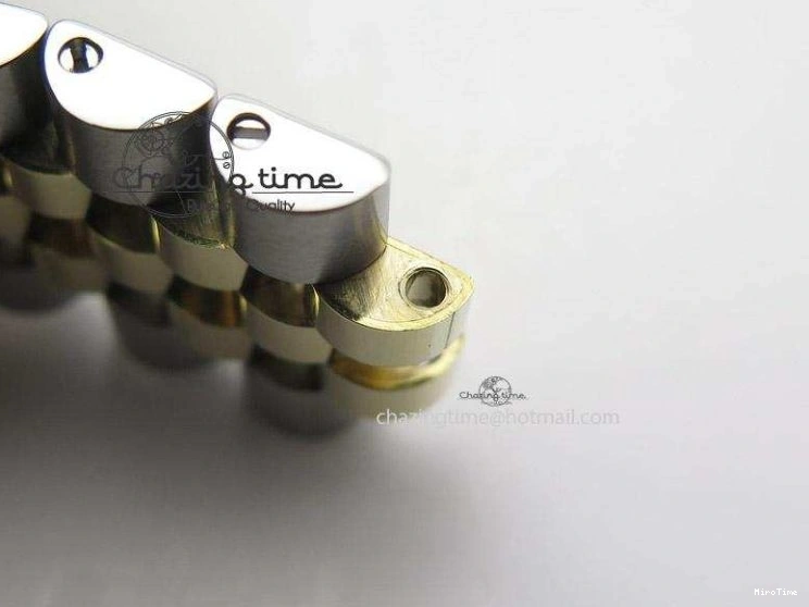 MiroTime 0108 DayDate II 41mm MK Best Edition SS RG Wrapped Sliver Dial Roman Marker On Bracelet A Casual 4005